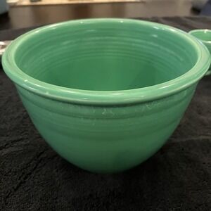 Vintage Fiesta Original Light Green Mixing Bowl #3 by Homer Laughlin